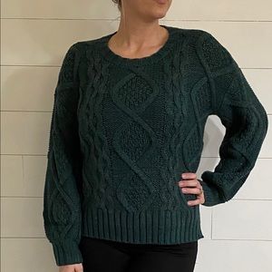 Beautiful Emerald Green sweater!
